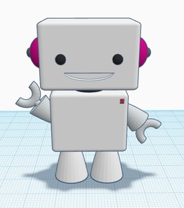 ROBOBIC FIGURE WITH OR WITHOUT PLATFORM