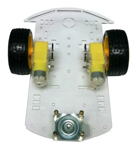 Chassis of a 2WD autonomo...