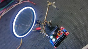 Ring Magnifier Light for Soldering Hand Stand Robot
