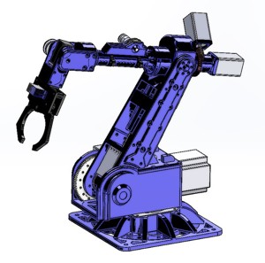 6 axis stepper robot