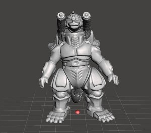 SUPER MECHAGODZILLA 1993 PVC FIGURE TOY ROBOT MONSTER GAMES RPG