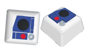 R2-Cap2 Star Wars Inspired Mechanical Keyboard Key Cap