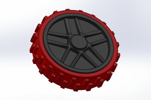 Toy wheel ofroad