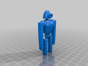 Castle in the sky robot