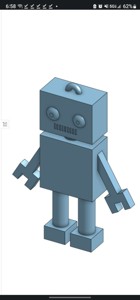ROBOT KEYCHAIN