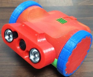 Fisheye camera mount for ZeroBot Pro - Raspberry FPV Robot