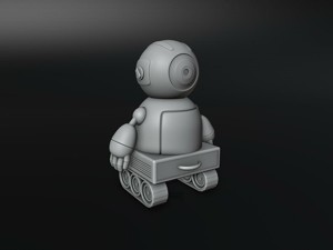 Friendly Robot Posable 