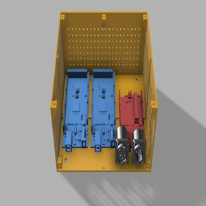 Box for 1 Arduino Uno and 2 Mega