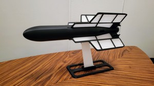 VINTAGE ANTI TANK MISSILE DISPLAY MODEL