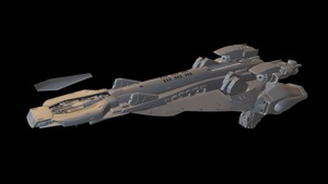 Legend of the Galactic Heroes  - Beowulf Ship