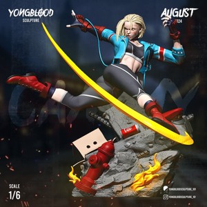 Cammy Street Fighter 6 STL -  Yongblood Sclupture
