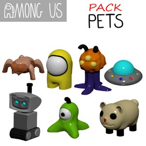 PACK PETS - AMONG US