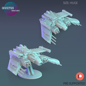 SPACE ASSAULT AIRCRAFT ‧ SCI-FI MINIATURE ‧ WARGAME MINIATURES ‧ TABLETOP 3D MODEL ‧ RPG MINIATURE ‧ CYBERPUNK CONSTRUCT ‧ STEAMPUNK WAR MACHINE ‧ STL FILE