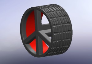 Peace & Love WheelBot