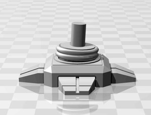 Updated Foot and Leg for Steve Fury's 'Robot Drone' from Silent Running