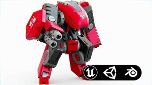 BATTLE DROID OSBORN Rigged for Unreal Engine - Unity - MIXAMO