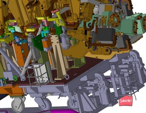 industrial 3D model Complex welding jigs
