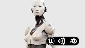 HUMANOID M-3200 Rigged for Unreal Engine - Unity - MIXAMO 