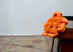 Maker Faire Robot Action Figure (Single file)