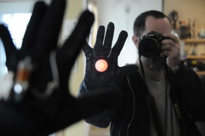 PALM LIGHT WITH BLINKM (THINK TONY STARK)