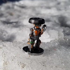 Supportless Robot Security Drone