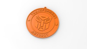 TRANSFORMERS LOGO PENDANT