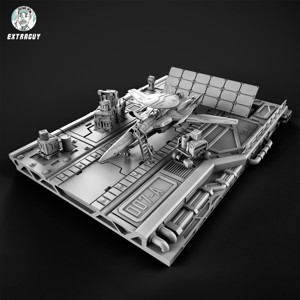 RXG-25 FIGHTER PLUS PLATFORM 15MM SCALE