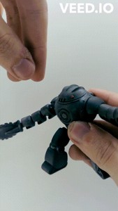BZORP - ARTICULATED ROBOT ACTION FIGURE