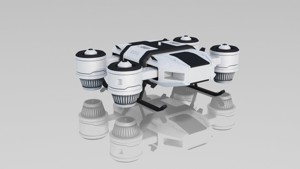 Sci-fi Model Drone