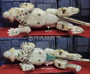Kingdom Tigatron Undercarriage Filler and Tail Clip