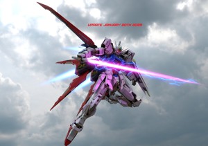 Aile Strike Gundam Remake - Rigged UPDATED