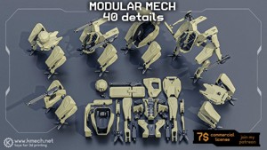 Mech Modular Action Figure