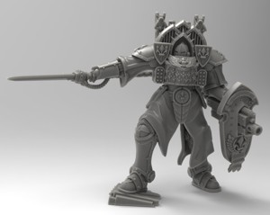 LEADER OF HOLY NUNBOT EXO SUITS