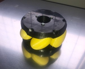 Fully Parametric Mecanum Wheel