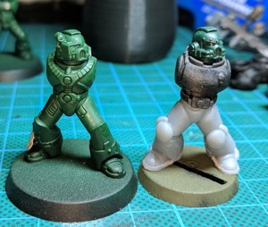 Old style robot warrior body remix