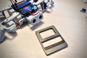 SMARS Quad micro:bit Kitronik's breakout board holder