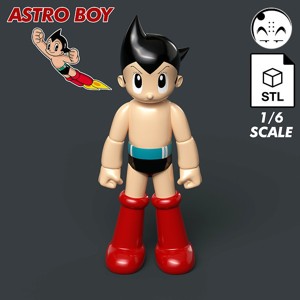 ASTRO BOY - PRINTABLE STL