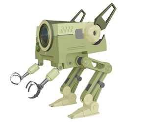 Industrial Robot Revolution Changing the Future game ready file