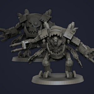 ORK ROBOT WARRIOR 3D PRINT MODEL