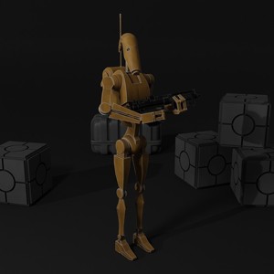 Clone wars style B1 Battle Droid