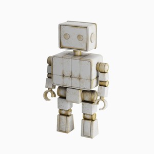Decorative Robot Sculpture 02