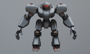 Big fighter robot
