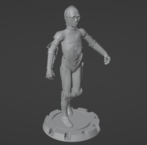 C3-PO STATUE