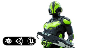 MECHA SOLDIER-O  Rigged for Unreal Engine - Unity - MIXAMO