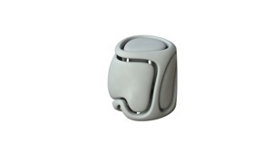 SciFi Cube Object No 68428 Low Poly Shape