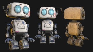 Robot PBR Game-Ready