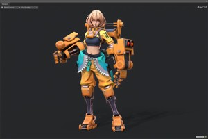 Mecha girl