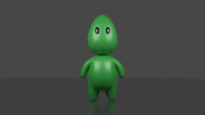 3d character casual modeo alone ROBOT Supported object types 
