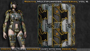 Rokviz multi-purpose Material vol 6