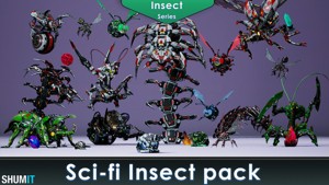 Sci-Fi Insect pack